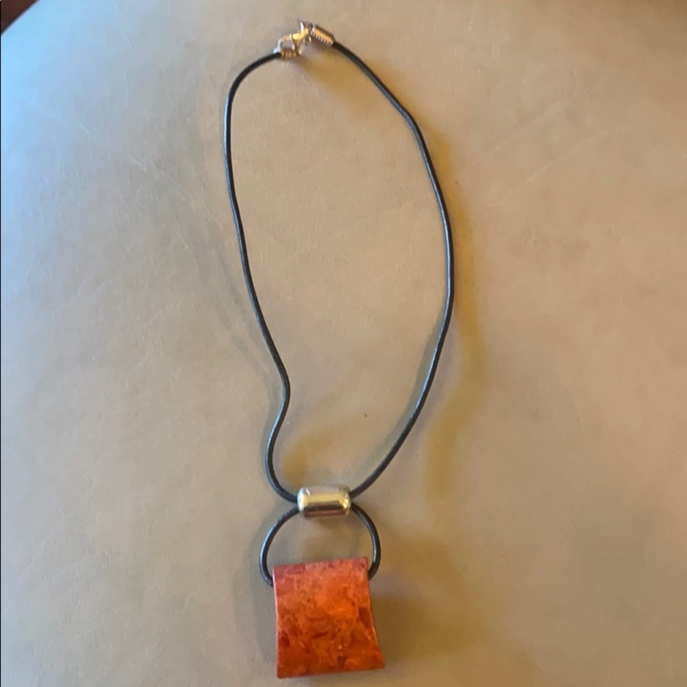 Silpada Red Coral Necklace